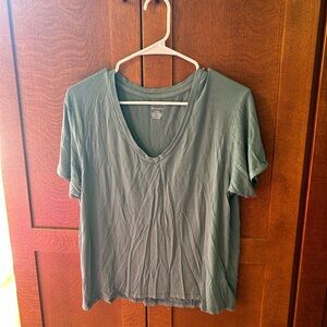 Green/teal AE soft and sexy top